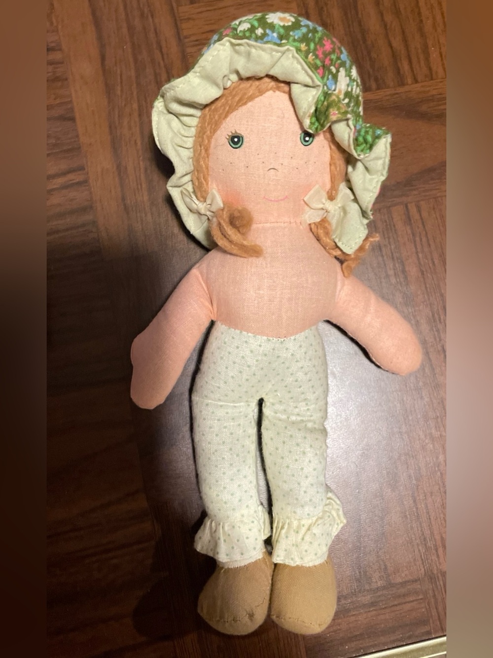 Holly Hobbie Vintage Rag Doll Knickerbocker 9-inch. Amy. Missing Dress